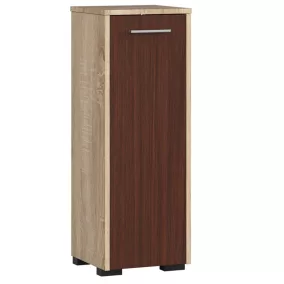   AKORD FIN S30 Fürdőszobai Álló Szekrény Sonoma Tölgy/Wenge