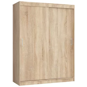 AKORD CLP MONO Tolóajtós szekrény sonoma tölgy 150 cm