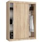 AKORD CLP MONO Tolóajtós szekrény sonoma tölgy 150 cm