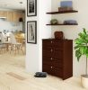 AKORD Klasszikus Billenő Ajtós Cipősszekrény Laminált Wenge 60cm