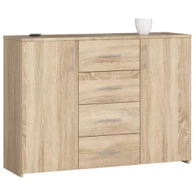 AKORD K45 Sonoma Tölgy Komód ABS Élzárással