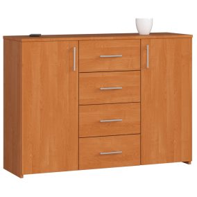 AKORD K45 Klasszikus Égerfa Komód Laminált Lappal