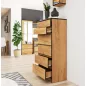 AKORD CLP Craft Tölgy 6-Fiókos Komód