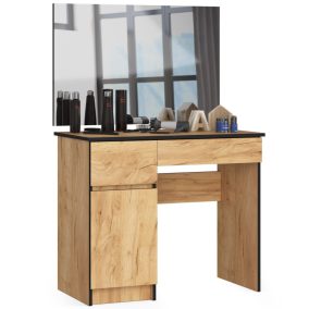 AKORD CLP P-2/SL Tölgy Craft Fésülködőasztal Tükörrel