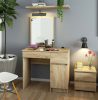 AKORD CLP Tükrös Fésülködőasztal Sonoma Tölgy