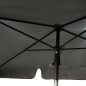   Fancy Garden FLOKS Téglalap Kerti Napernyő Poliészter Sötétszürke UV-álló