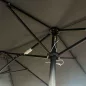   Fancy Garden TILIA Kerti Napernyő Poliészter Sötétszürke UV-álló