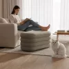 AKORD PUFFO Tárolós Pufa Teddy Mocha Barna