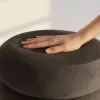 AKORD SNUGGO ülőpuff welur barna tárolórekesszel