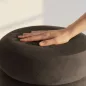 AKORD SNUGGO ülőpuff welur barna tárolórekesszel