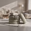 AKORD SNUGGO Ülőpuff Teddy Mocha Tárolóval