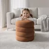 AKORD SNUGGO Ülőpuff Welur Miedziany Nyitható Tárolóval