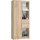 AKORD CLP R15 80 cm regál laminált sonoma tölgy 1 ajtós 2 fiókos