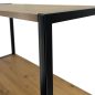 AKORD Loft Ipari Polcos Szekrény Artisan Tölgy Fekete 40cm