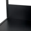 AKORD Loft Ipari Polcos Állvány Fekete Matt