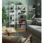 AKORD Loft 400 Fém Polcos Állvány Fehér
