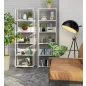 AKORD Loft 600 Fehér Fém Polcos Állvány