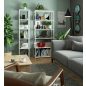 AKORD Loft 800 Fehér Fém Polcos Állvány