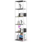 AKORD Loft 500 Fém Polcos Állvány Fehér/Szürke