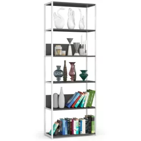 AKORD Loft 700 Fém Polcos Állvány Fehér/Szürke