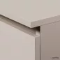   AKORD CLP S90 Kétajtós Ruhásszekrény Laminált Lap Kasmír Tükrös