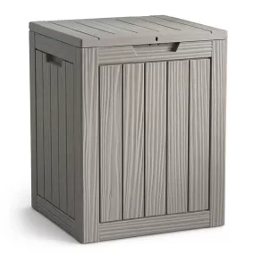   AKORD Furniture Factory Kerti tároló láda 113 l polipropylen szürke UV-szűrős