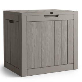   AKORD Furniture Factory Vízálló Kerti Tároló Láda 117 L Polipropylen Szürke UV Szűrős