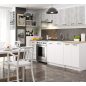 AKORD Oliwia 2.4M Konyhabútor Szett Beton-Fehér