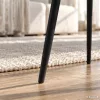 AKORD Furniture Factory Picco Dohányzóasztal MDF Fekete Kerek Loft