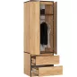AKORD Star S60 Kétajtós Ruhásszekrény Craft Tölgy