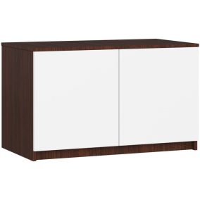 AKORD CLP Szekrényfelső Laminált Wenge-Fehér 90cm