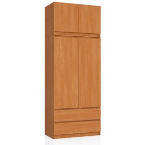 AKORD CLP Rátétes Szekrény 90 Éger 2 Ajtós 2 Fiókos