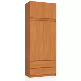 AKORD CLP Rátétes Szekrény 90 Éger 2 Ajtós 2 Fiókos