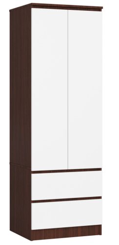 Star Szekrény S 60 cm 2 Ajtó 2 Fiók Wenge / Fehér