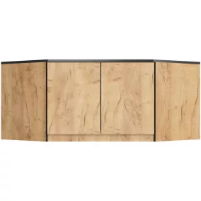 AKORD CLP Szekrény Rátét Laminált Tölgy Craft 100cm