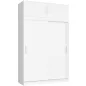 AKORD CLP Szekrény Rátét Laminált Fehér 150cm
