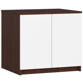AKORD Star Szekrény Rátét Wenge Fehér Laminált