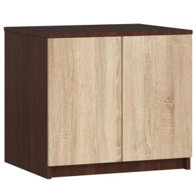 AKORD Star Szekrény Rátét Wenge/Sonoma Tölgy