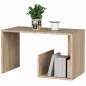 AKORD Paul Modern Dohányzóasztal Sonoma Tölgy Laminált