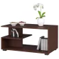 AKORD PIN Modern Dohányzóasztal Laminált Wenge