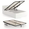 AKORD Furniture Factory Fém Ágyrács Emelőmechanizmussal 28 Léccel Fekete 100x200 cm