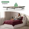 AKORD Furniture Factory Fém Ágyrács Emelőmechanizmussal 28 Léccel Fekete 100x200 cm