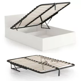   AKORD fém ágyrács gázemelő mechanizmussal 28 léccel 120x200 cm fekete