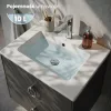 AKORD NORDIS beépíthető mosdó kerámia 61 cm fehér