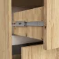   AKORD VAMI 90 Fali Fürdőszobai Mosdószekrény Artisan Tölgy/Kasmír