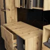 AKORD VAMI 90 Mosdó Alatti Szekrény Artisan Tölgy Grafit Szürke 2 Fiókos