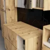 AKORD VAMI 90 Mosdó Alatti Fürdőszobaszekrény Artisan Tölgy/Kasmír