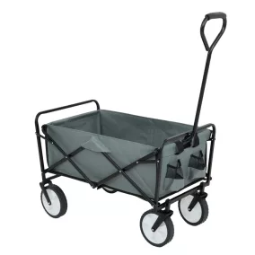   Fancy Garden TYRS Összecsukható Szállító Kocsi 145L Szürke