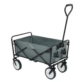   Fancy Garden TYRS Összecsukható Szállító Kocsi 145L Szürke