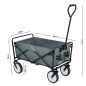 Fancy Garden TYRS Összecsukható Szállító Kocsi 145L Szürke